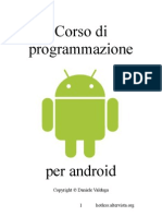 Corso Di Programmazione Per ANDROID