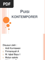 Download Puisi Kontemporer by Widyanto Setya SN166013897 doc pdf