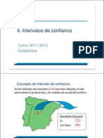 Intervalos de Confianza