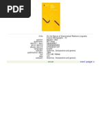 Ebook) Zeno Vendler - Linguistics in Philosophy (1974) | PDF