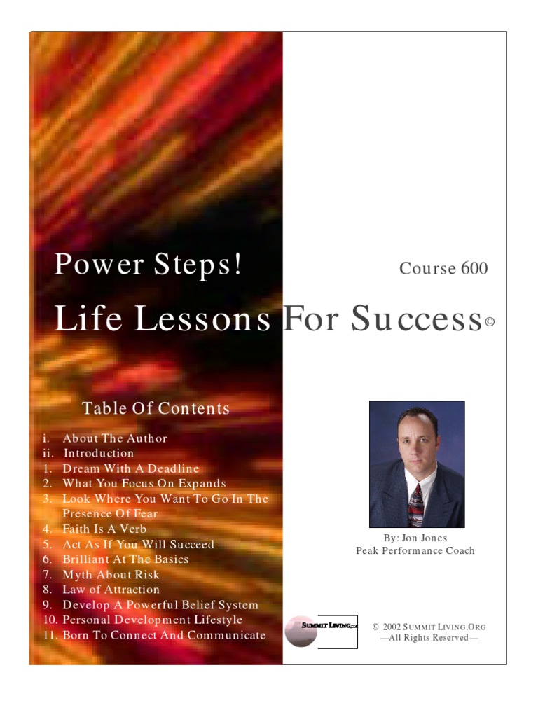 Power Step Life Lesson | PDF | Apollo Program