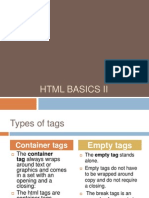 HTML Basics II - 2Q