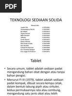 Download Teknologi Sediaan Solida Ppt by Nurmaningtyas Fitri Rahmawati SN166033841 doc pdf