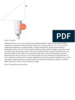 Avene Triacneal Yorum PDF