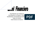 Ejercicios de Excel Financiero