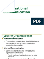 Organizational Communication