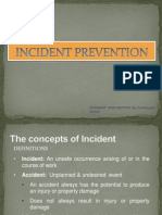 Incident Prevention