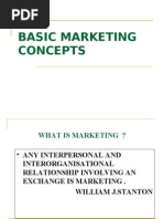Download Basic Concepts of Marketing by simply_coool SN16604553 doc pdf