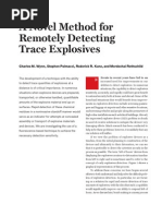 Download Detecting Trace Explosives MIT by Umar Farooq Zia SN16604748 doc pdf