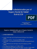 Seguros administrados por EsSalud: tipos, aportes y coberturas