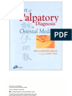 The Art of Palpatory Diagnosis in Oriental Medicine