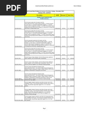 02 Alcatel Lucent Price Catalog Computer Standards Computer Engineering