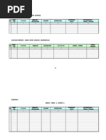 Contoh Daftar Hadir Rapat