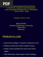 Download Karsinoma Esophagus by Prihant_MD SN16607772 doc pdf