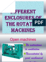 Different Enclosures of The Rotating Machines