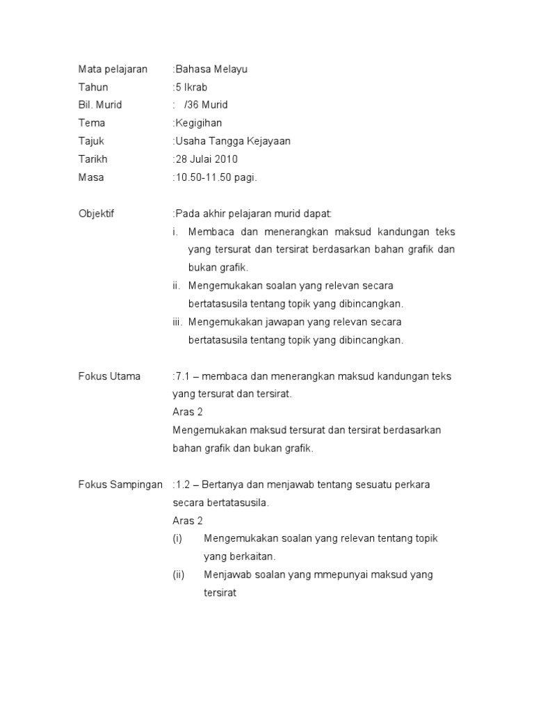 40527051 Usaha Tangga Kejayaan