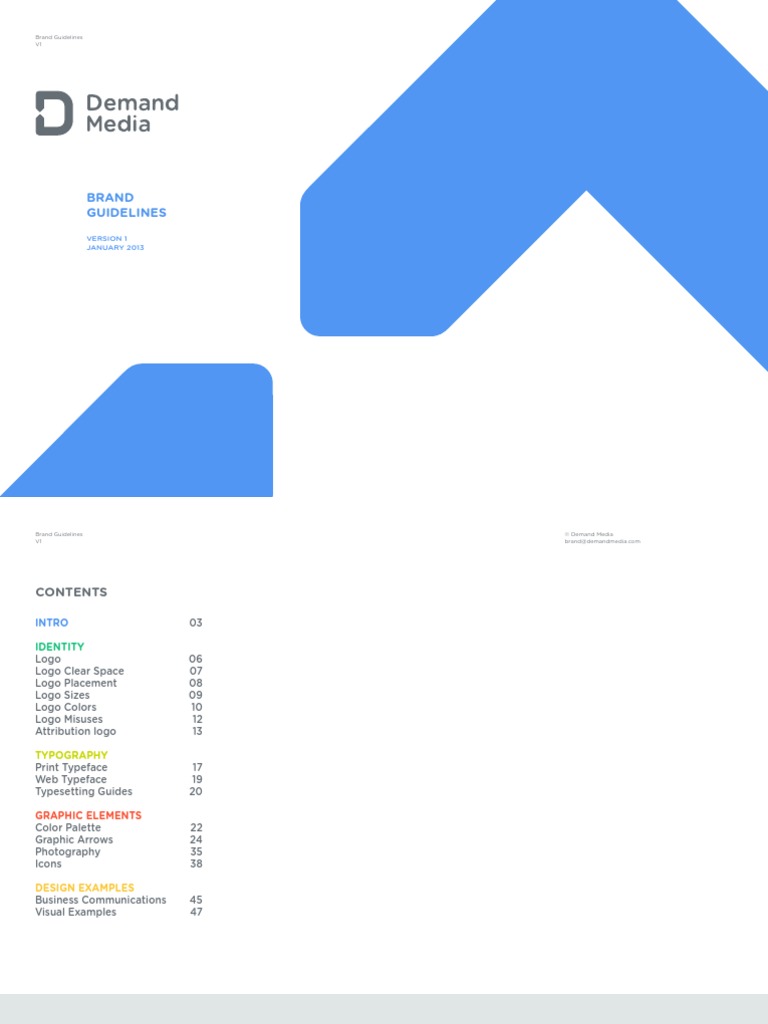 Demand Media Brand Guidelines | PDF