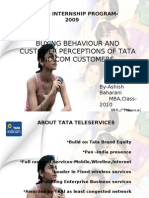 Buying Behaviour and Customer Perceptions of Tata Indicom Customers