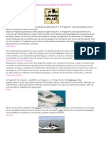 Evolución de Los Medios de Transporte