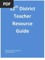 12th District Teacher Resource Guide