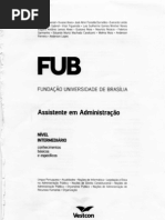 Apostila Concurso FUB Assistente Administrativo Portugues