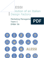 Controlling Distribution to Protect Brand Image for an Italian Design Company