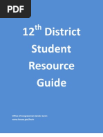 12th District Student Resource Guide