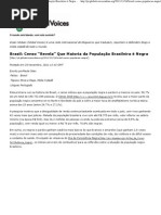 Brasil_ Censo “Revela” Que Maioria da População Brasileira é Negra · Global Voices em Português