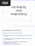 Factoring and Forfaiting