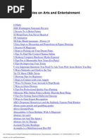 Download 4500 Arts and Entertainment articles list by vinodxx5806 SN16612901 doc pdf