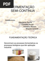 FERMENTAÇÃO