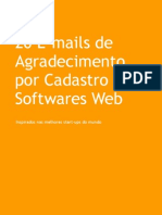 20 E Mails de Agradecimento Por Cadastro