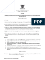 Peraturan Menteri Kehutanan No. 01 Tahun 2004