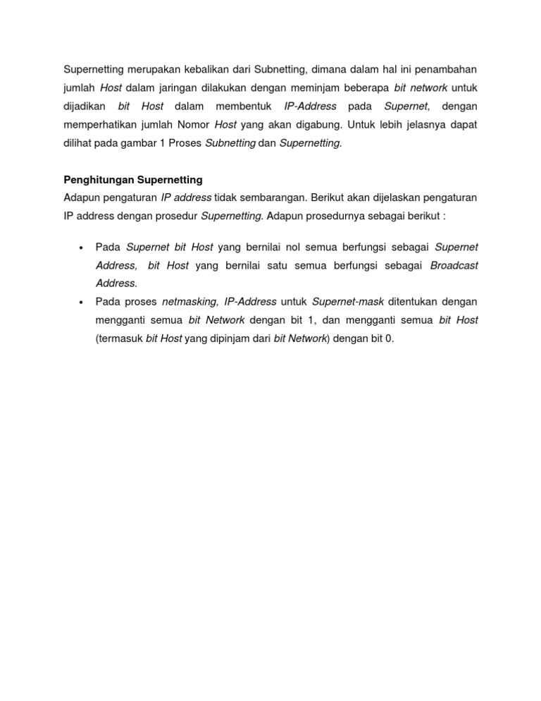 Super Netting | PDF | Griya & Taman | Komputer