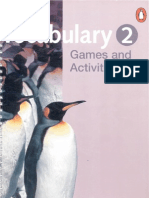 Vocabulary 2 Games and Activities