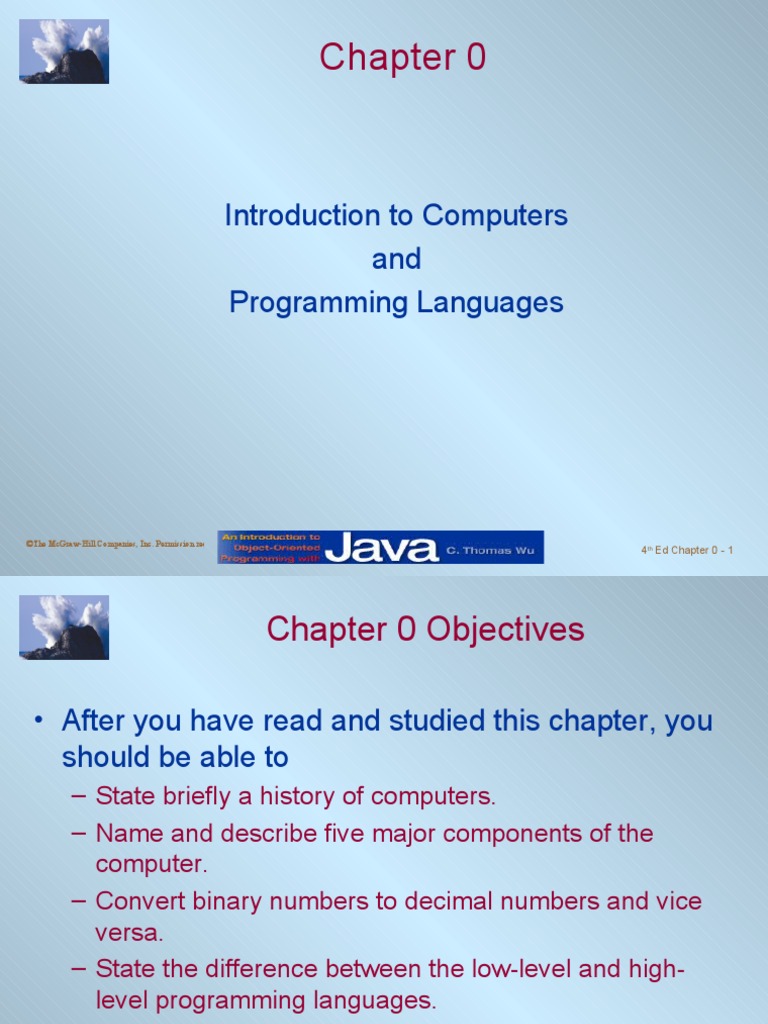 Introduction To Computers and Programming Languages | PDF | Assembly ...