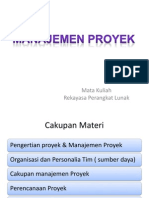 RPL 4 Manajemen Proyek4