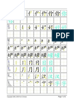 Sample Worksheet Stroke Sequence Square