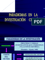 PARADIGMAS INVESTIGACIàN CIENTiFICA