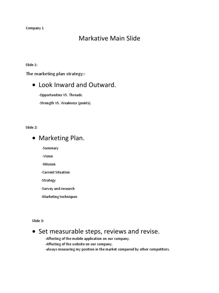 Marketing Strategy & Plan Overview | PDF | Career & Growth | Business