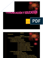Diapositivas Educacion y Comunicacion