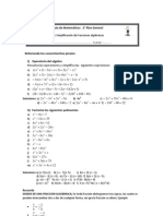 Fracciones Algebraicas