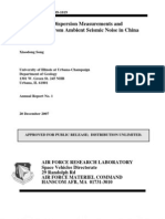 Surface Wave Dispersion Measurements and Tomography From ASN in China