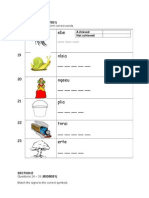 Questions 18 - 23 (B2DT5E1) Rearrange The Letters To Form Correct Words