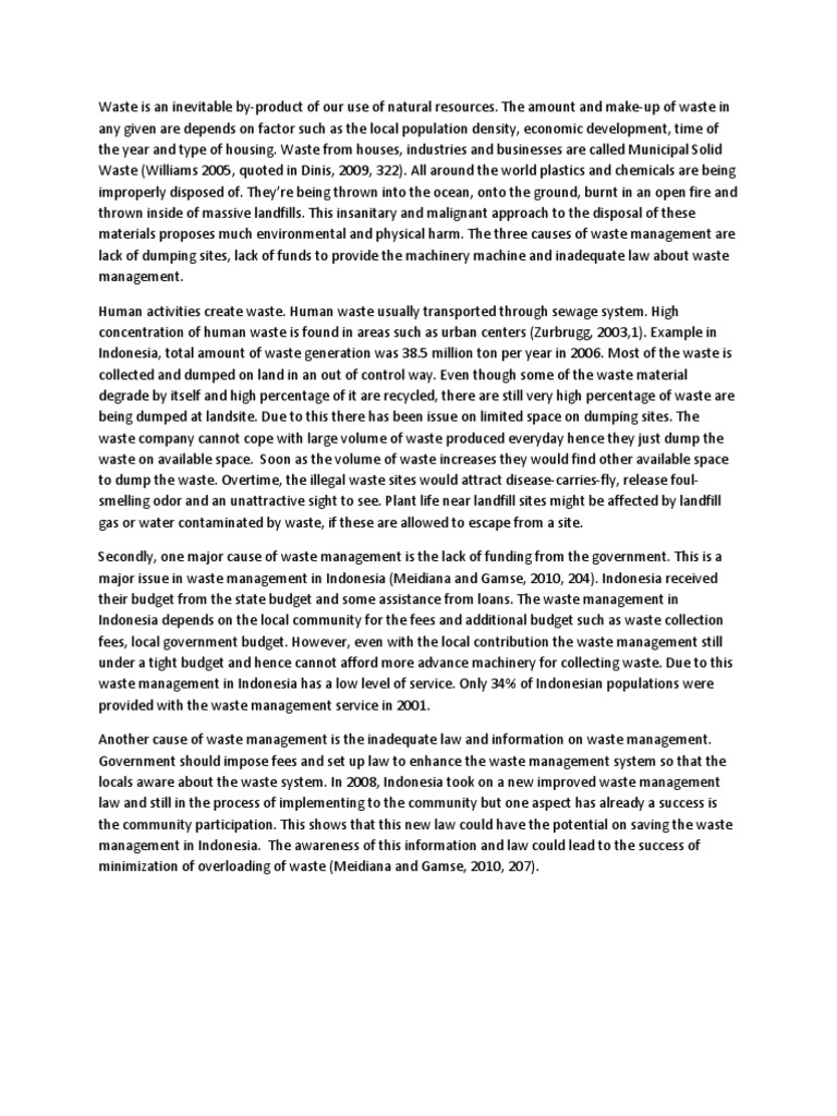 Waste Managemenrt | Waste Management | Waste