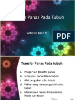 Transfer Panas Pada Tubuh