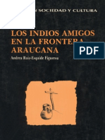 Los Indios Amigos en La Frontera Araucana - Andrea Ruiz-Esquide Fiperoa