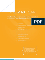 The Max Plan: The Max Plan Integrates Nine Components That Contribute To Max Associate Commissions