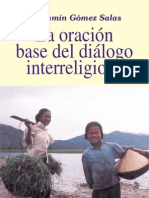 Benjamín Gómez Salas - La oración= base del diálogo interreligioso