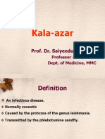 Kala-Azar (Leishmaniasis) Symptoms, Signs, Diagnosis